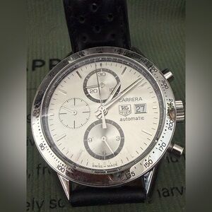 Tag Heuer Carrera Automatic Sapphire Crystal 100 Meters Almost New Worn Once